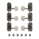 GOTOH ゴトー SD90-05MA-L3R3-Nickel ギター用ペグ※本商品は弊社に在庫がない状態でご注文を頂いた場合、メーカーでの受注生産となります。その場合、納期に約1ヶ月程度のお時間を要する場合がございます。あらかじめご了承下さい。最新の弊社在庫状況や、納期情報など、ご不明な点がございましたらお気軽にお問い合わせください。※ギターパーツの取り扱いには、相応の技術と知識が必要になります。自己責任にて、取り扱い可能な方のみ、ご検討下さい。個人的に取り付け時に起った、楽器及びパーツの破損・損傷等につきましては当店は保証出来ません。あらかじめご了承下さい。※サイズ等につきましては商品画像を参考にご検討下さいませ。ゴトー製のギターペグ『GOTOH SD90-05MA-L3R3-Nickel』です。本体部品番：SD90つまみ部品番：05MA本体部、つまみ部カラー：N (ニッケル)ギターヘッド形状：L3:R3Mission（ギア比）：1:15