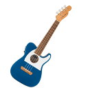 Fender tF_[ Fullerton Tele Uke Walnut Fingerboard White Pickguard Lake Placid Blue RT[gTCY GNgbNEN