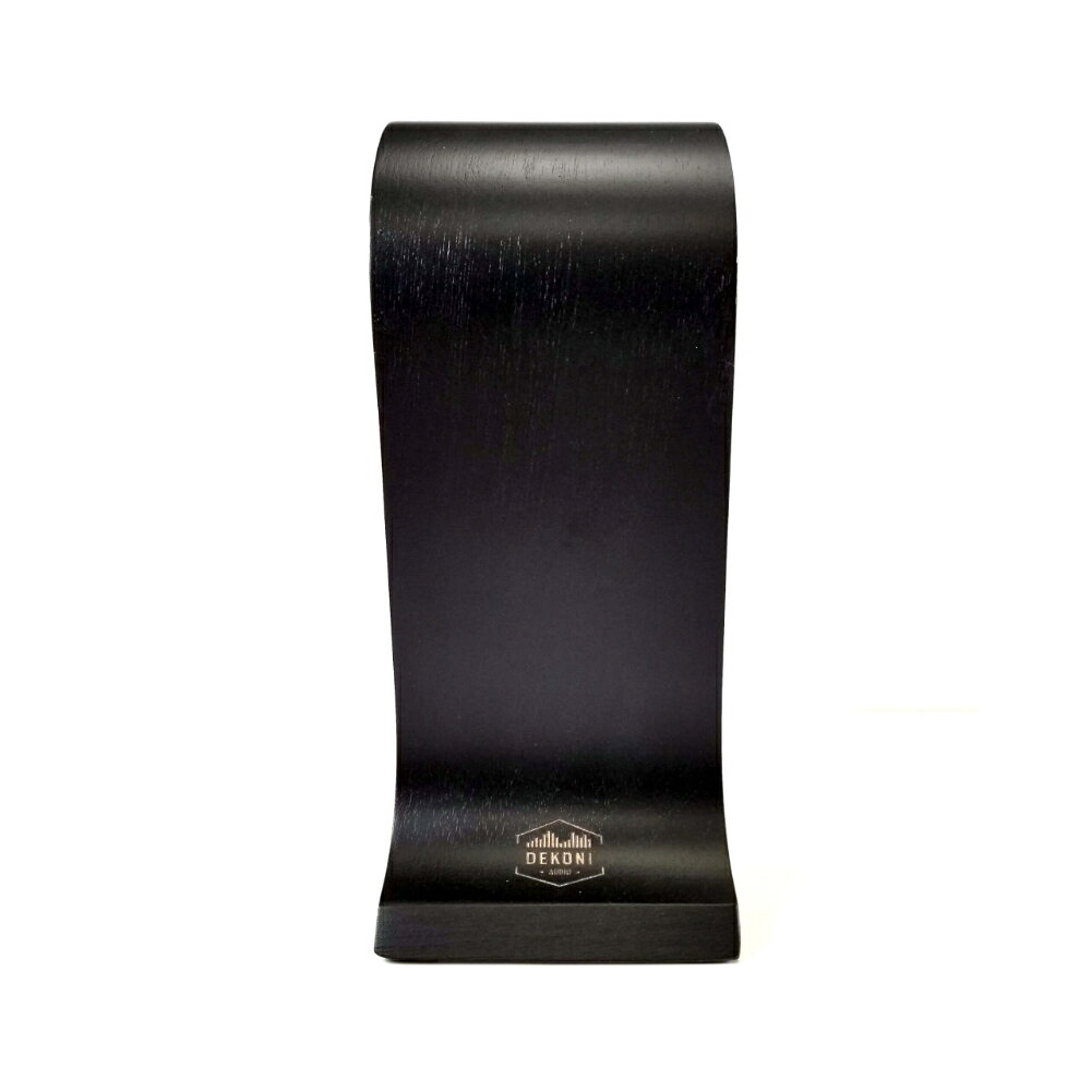Dekoni Audio デコニオーディオ OMEGA-BLK 木製ヘッドホンスタンド