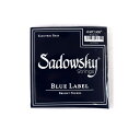 Sadowsky サドウスキー SBN40 Blue ブルーラベル ニッケル ベース弦※メーカーによる予告無き仕様変更により、掲載画像とパッケージデザインが異なる場合がございますので、予めご了承くださいませ。滑らかなタッチと豊かなサスティーンが特長のBlue Label Nickel Bass。ワインディング時に安定したテンションを与える製法により、ニッケル弦特有のパワフルなサウンドに加え、艶のあるハイエンド、心地よいウォームトーンに仕上がりました。フレットに優しいBlue Label Nickel Bassはプレイスタイルを選びません。ブルーラベルゲージ：40-60-80-100