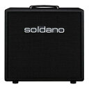 SOLDANO ソルダーノ 1x12” Open Back Cabinet ギター用スピーカーキャビネットGuitar Speaker Cabinet - G12H-150 RedbackSoldano 1x12” オープン・バック・キャビネットは、高出力のアンプヘッドと相性の良い「Celestion G12H-150 Redback」を搭載。多層構造のバルティック・バーチ材エンクロージャーを後面開放型にすることにより、リッチな低音再生を可能にし、重厚なサウンドをアウトプットします。● 1x12” open-back guitar speaker cabinet● Celestion G12H-150 Redback guitar speaker● Baltic Birch construction● Built in the U.S.A.● Wattage: 150 Watts● Nominal impedance: 16 Ohms● Dimensions: 534mm(W) x 305mm(D) x 508mm(H) ● Weight: 17.7kg