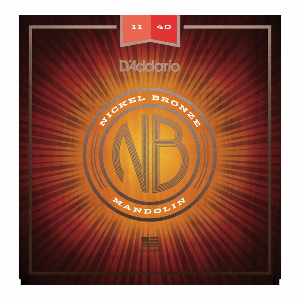 D'Addario ꥪ NBM1140 Nickel Bronze Mandolin Set Medium 11-40 ޥɥ