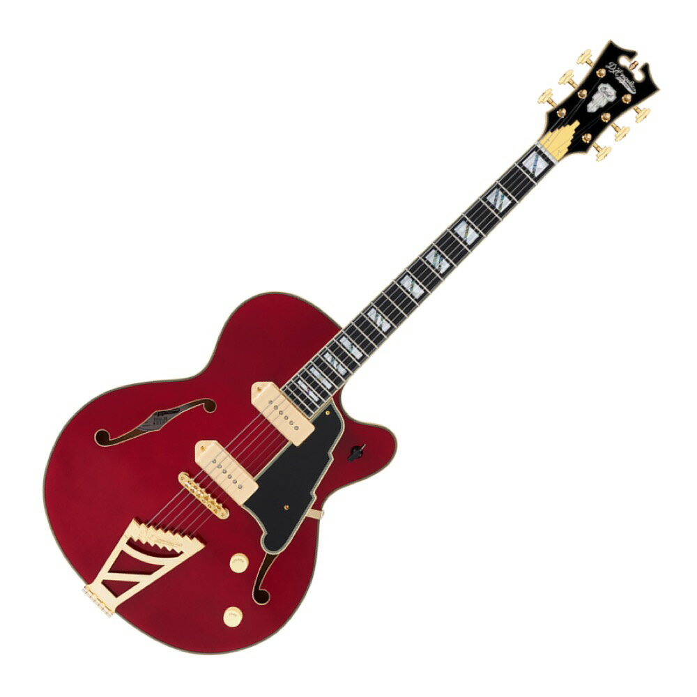 D'Angelico ǥ󥸥ꥳ Excel 59 Trans Cherry 쥭 ե륢