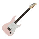 GRECO グレコ WS-ADV-G LPK WS Advanced Series Light Pink エレキギターグレコ WSアドヴァンスドシリーズのWS-ADV-Gは、WS-STD（※）を基にワンランク上を目指すプレイヤーに向け、先進性を加え開発したモデルです。WS-ADV-Gは木加工、組み込み、塗装、仕上げ、セットアップのすべての工程を日本で行っています。また、ピックアップ、トレモロブリッジなどのハードウェアだけでなく、ピックガードやコントロールノブなども日本製を中心に信頼のあるものだけを可能な限り積極的に採用しています。ネックは、ナット幅40mmのナローネック、スムースなフィンガリングを目指した薄めのネックグリップに仕上げています。フィンガーボードは、ローズウッドで648mm/ロングスケールに22フレットを採用しています。また、フラットな音響特性を備えるバスウッド材を用いたボディーは、身体にフィットするスリムな42mm厚を採用しています。加えて、コンパクトさとシャープなエッヂが共存した美しい曲線でデザインすることで、多くの方にフィットし、満足する扱いやすさを考慮しています。トレモロブリッジにはスムースなアクションでアーミングが行える2点支持式を採用しています。ピックアップは、アルニコ・マグネットの中でも出力が高めとなるアルニコ5マグネットを使用し、ミドルピックアップは逆巻きコイル・逆磁極を採用した逆位相となっています。また、それぞれのピックアップマウント位置に合わせ、各ピックアップの出力バランスを設定したシングルコイルピックアップを搭載しています。シングルコイルらしい透き通るようなクリーントーンから、小気味いいクランチサウンド、さらにヘヴィーなドライヴサウンドまでどのようなアンプ設定にも幅広く心地よいサウンドを引き出すデザインです。加えて、ヴォリューム&トーン・コントロールには10％オーディオテーパーのCTS社製ポットを採用し、スピーディーな操作を可能にしています。5ウェイ・ピックアップ・セレクターを装備することで、多様なサウンドメイキングが可能となり、様々な音楽ジャンルやプレイスタイルにも応えます。カラーはライトピンクで、年齢性別に関わらず、オールラウンドに使用できるギターに仕上がっています。ギグバッグが付属します。（※ WS-ADVの前身となるWS-STDモデルは、操作性と演奏性の向上を目指し、ボディフォルムやネックグリップを改めて検証し、スタイリッシュにデザインし、クラスを超えた確かな品質とサウンドで2015年に発売開始以来大好評のモデルです。）【WS-ADV-Gの主な特徴】■ 軽量化とバランス、演奏性を高めた42mmのボディ厚■ 40mmナット幅のナローネック■ サテンフィニッシュを採用した薄いネックグリップ■ 648mm/ロングスケール採用■ 22ミディアムフレットを装備したメイプル ネック■ ローズウッド フィンガーボード■ ヒールカットが施された4ボルト-オン ジョイント採用■ 高精度でスムースなアーミングが可能な日本製の2点支持式のトレモロ・ブリッジ装備■ アルニコ5マグネットを採用した日本製オリジナル・シングルコイル・ピックアップ搭載■ CTS社製ポット（250kΩ / 10％オーディオテーパー）■ 世界標準となるSwitchcraft社製アウトプットジャック■ 高級感のある4プライのホワイトパール柄ピックガード【Specifications】・Body：Basswood・Neck：1 Peice Maple・Neck Finish：Satin Polyurethane・Neck Joint：Bolt-on・Fingerboard：Rosewood / 250R・Nut：Bone・Nut Width：40mm・Scale：648mm・Frets：22・Pickups：ADV-S82N（Neck/6.2kΩ）, ADV-S85M（Middle/6.4kΩ / RWRP）, ADV-S90B（Bridge/6.8kΩ）・Controls：1 Volume, 2 Tone（Front&Middle）, 5-Way Pickup Selector Switch・Bridge：ADV-2PVST・Machine Head：ADV-SG115・Strings：.009-.042・Body Finish：Gloss Polyester・Color：Light Pink （LPK）・Case：Gigbag