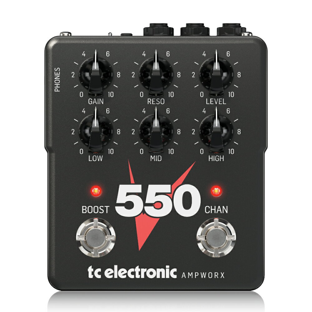 tc electronic V550 PREAMP プリアンプ ディストーション ギターエフェクター