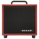 MODEGEAR モードギア MINI-B RED ベースアンプ自宅用プラクティス・ベースアンプの決定版!モードギア発売開始!クリーンなトーンに十分な音量を兼ね備えた小型ベースアンプ。ゲイン、2Bandイコライザー、ヴォリューム、ヘッドホン端子、AUX 端子のシンプルなコントロール。小型、超軽量。低音域もしっかり再生できる家庭用ベースアンプ。「小型・軽量の筐体で豊かな低音を」音響特性上、本来相反するこの2つの要素を限りなく理想に近づけたベースアンプ、LOUDMIN I-Bが登場いたしました。5インチスピーカーにバスレフ構造を採用し、筐体サイズを超えた迫力の サウンドを体感いただけます。特徴・サイズを超えた迫力のサウンド・バスレフ構造採用による豊かな低音・コンパクトサイズで室内での使用に最適・軽量ボディで屋外への持ち出しにも便利・単3形電池20本使用で最長30時間(10本使用時は15時間)の駆動が可能ブランド紹介MODEGEARは、楽器・音楽機材関連製品の製造を行う韓国の大手メーカーWORLD SOUND社が手がけるインストゥルメントギアブランドです。WORLD SOUND社では自社オリジナル製品の製造のほか、有名ブランド製品のOEM生産も行っており、確かな技術と高い製造クオリティを持ち合わせております。製品仕様コントロール:VOLUME,HIGH,LOW,GAIN,モード選択スイッチ接続端子:INPUT,PHONES(w/CABSIM ),AUXIN,DC IN電源:ACアダプター/電池(単3形×20、または×10)出力:ACアダプター駆動時 最大出力 15W、電池駆動時 定格出力 5W、単3形アルカリ電池×10約15時間 スピーカー:5”本体サイズ:86x216x150mm(W xHxD)本体重量:約 2.38kg付属品:取扱説明書,ACアダプター,電源コードカラーバリエーション:BLACK,GREEN,PINK,RED