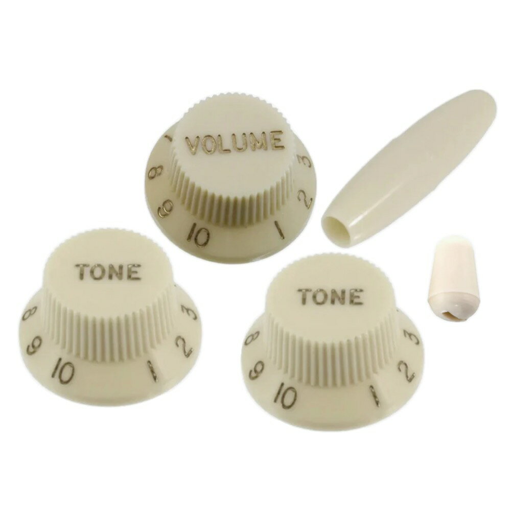 chuya-online 塼䥪饤㤨ALLPARTS ѡ PK-0178-050 Parchment Knob Set For Stratocaster ȥȥ㥹ѥΥ֥åȡפβǤʤ2,530ߤˤʤޤ