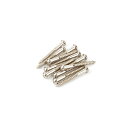 Fender フェンダー Vintage-Style Stratocaster Bridge Mounting Screws Phillips head Nickel ブリッジマウント用ネジ 12本入り