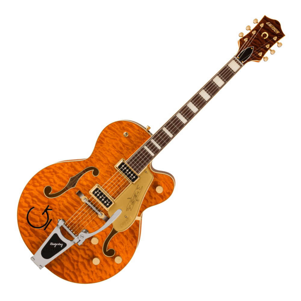 GRETSCH Ob` G6120TGQM-56 Limited Edition Quilt Classic Chet Atkins Hollow Body with Bigsby RUO DSWC GLM^[