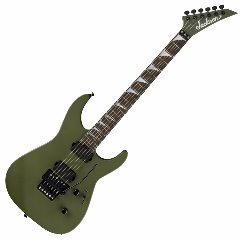 Jackson WN\ American Series Soloist SL2MG Matte Army Drab GLM^[