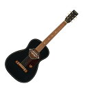 GRETSCH グレッチ Deltoluxe Parlor Black Top エレクトリックアコースティックギター1930年代、40年代、50年代に販売された歴史的なGretsch "Rex"アコースティックギターからインスパイアされたJim Dandyモデルは、Gretsch初期のフラットトップギターの魅力とスピリットを体現し、優れた演奏性とクラス最高級のトーンを備えています。小柄でポータビリティに優れたパーラーボディと24インチスケールのJim Dandy Deltoluxe Parlorは、パーラーギターならではの明瞭で独特なミッドレンジトーンが魅力です。Xブレーシングを施したボディには厳選された軽量ラミネート材を使用し、ウッディなヴィンテージトーンと耐久性を最適なバランスで実現しています。"C"シェイプのネックは、長年愛用してきた楽器のような優れた演奏性を提供します。Gretsch Deltoluxeマグネティックサウンドホールピックアップは、ライブパフォーマンスやレコーディングなどの現場で多用途なアコースティックトーンを生み出し、エフェクトペダルとの相性も抜群です。ヴィンテージスタイルのピンブリッジ、"G"グラフィック入りピックガード、ペイントされたピンストライプパーフリング、"3-on-a-plate"オープンギアチューニングマシン、オーバーサイズドットインレイなど、当時の仕様に忠実なディテールがノスタルジックな個性を醸し出します。Jim Dandy Deltoluxe Parlorは、自宅やカフェなど、あらゆるシーンで活躍するギターです。【スペック】・プロダクトネーム：Deltoluxe Parlor, Walnut Fingerboard, Tortoiseshell（べっ甲柄） Pickguard, Black Top・モデル番号：2711030511・シリーズ：Jim Dandy・オリエンテーション：Right-Hand・カラー：Black Top・原産国：ID・ヘッドストック：1950's Gretsch 3x3・ネック：Nato・ネックフィニッシュ：Semi-Gloss・ネックシェイプ："C" Shape・フィンガーボードラジアス：12" (305 mm)・フィンガーボードの素材：Walnut・ポジションインレイ：White Pearloid Dot・フレット数：18 (12 to Body)・トラスロッド：Single-Action・トラスロッドナット：4 mm Hex・ナット：Synthetic Bone・ナット幅：1.69" (43 mm)・ナットの素材：Synthetic Bone・ボディ：Sapele・ボディフィニッシュ：Semi-Gloss・ボディシェイプ：Parlor・ボディトップ：Laminated Sapele・ボディバインディング：Tortoiseshell（べっ甲柄）・ボディバック：Laminated Sapele・ボディサイド：Laminated Sapele・ボディ素材：Sapele・ブレイシング：X-Bracing・ウェイスト：7.8" (19.8 cm)・ロゼット：Gold/White Rings・ブリッジ：Walnut with Compensated Saddle・Bridge Pins：Aged White・ピックガード：1-Ply Tortoiseshell（べっ甲柄）・ハードウェアフィニッシュ：Nickel・チューニングマシーン：Open-Gear Die-Cast・ストリング：D'Addario EJ16 Phosphor Bronze, Light (.012-.053 Gauges)・ストラップボタン：Vintage End-Pin・コントロール：NA・Special Electronics：Gretsch Deltoluxe Soundhole Pickup・アッパーバウト：9.31" (237 mm)・ローワーバウト：12.6" (320 mm)・フレットサイズ：Vintage・スケール：24" (610 mm)・トラスロッドレンチ：4 mm Hex (Allen)・ケース付き