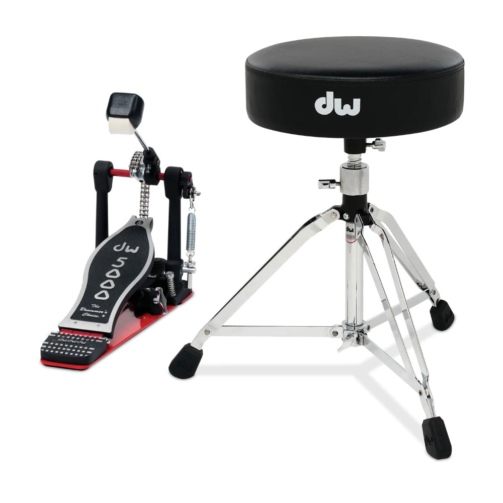 DW DWCP5000PK1 5000シリーズ ハードウェアパック ドラムペダル ドラムスローンのセット