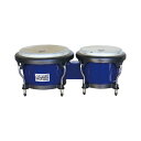 TOCA トカ 4070VB Players Fiberglass 7+8-1/2インチ Bongos Vista Blue ボンゴ ビスタブルー