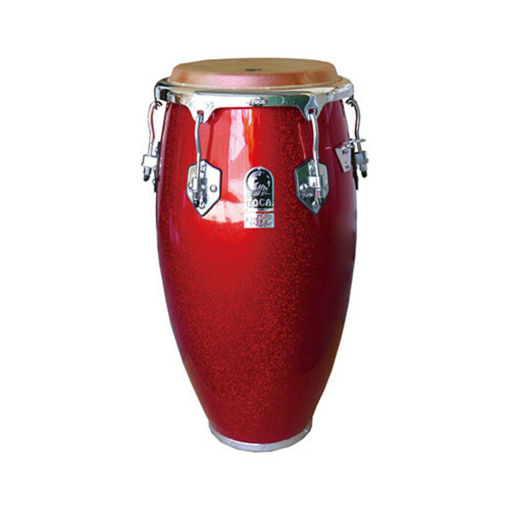 TOCA ȥ 4611-3/4FR Custom Deluxe Fiberglass 11 3/4 Red Sparkle Conga  åɥѡ