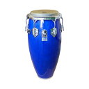 TOCA トカ 4611-BW Custom Deluxe 11インチ Blue Wood Quinto コンガ キント ブルー【CUSTOM DELUXE WOOD CONGAS】カーニバルミュージックのリズムパターンが由来のキューバの民族楽器コンガ。樽型に成型されたボディに打面を組み合わせた温かみの有る音色が特徴的です。TOCA Custom Deluxe Seriesはプロのパーカッショニストにも愛されるTOCAコンガの上位機種です。ウッドタイプは硬質な木材オークウッドと、充分な厚みの牛革を使用した肌触りの良いヘッドの組み合わせは、抜けの良いふくよかなサウンドを奏でます。チューニングの安定したTOCAイージープレイフープと、耐久性に優れた6つのラグが演奏面をしっかりとサポート。■サイズ(Quinto)：11" × 30"■カラー：Blue Wood