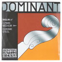 Thomastik Infeld Dominant 129MS E線 クロムスチール ループエンド ドミナント バイオリン弦※商品画像はサンプルになります。詳しくは商品説明をご参照下さい。ドミナント明るい音色。より芯がはっきりした音質。マルチに使いやすい。E線:クロムスチール