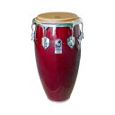 TOCA トカ 4612-1/2DW Custom Deluxe 12 1/2インチ Dark Wood Tumba コンガ トゥンバ ダークウッド【CUSTOM DELUXE WOOD CONGAS】カーニバルミュージックのリズムパターンが由来のキューバの民族楽器コンガ。樽型に成型されたボディに打面を組み合わせた温かみの有る音色が特徴的です。TOCA Custom Deluxe Seriesはプロのパーカッショニストにも愛されるTOCAコンガの上位機種です。ウッドタイプは硬質な木材オークウッドと、充分な厚みの牛革を使用した肌触りの良いヘッドの組み合わせは、抜けの良いふくよかなサウンドを奏でます。チューニングの安定したTOCAイージープレイフープと、耐久性に優れた6つのラグが演奏面をしっかりとサポート。■サイズ(Tumba)：12 1/2" × 30"■カラー：Dark Wood