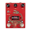 WALRUS AUDIO ウォルラスオーディオ WAL-SILT #RD Silt Harmonic Fuzz RED ファズ ギターエフェクター【衝撃の真空管ファズサウンド】真空管のエクスパートJim Hagermanとのコラボレーション・プロジェクトであるSILTは、豊かな倍音のファズを求める人のために特別に作られました。12AU7チューブの独特の暖かさを備えたアナログ回路をドライブセクションとして搭載しており、ユニークでワイルドなサウンドを探究できます。ハーモニックスイッチを押せばコードやリズミカルなパートに最適な、非常に豊かなファズトーンを作り出せる2 in 1ファズです。■ 12AU7 Tube Drive：12AU7チューブセクションは、ウォームで骨太なファズサウンド生み出します。この音の化石を発掘し、サウンドを琥珀色の暖かさで包み込みながら、チューブ・ファズならではのザラザラ感、うなり、ハーモニックで複雑なテクスチャーを提供します。■ Harmonic Mode：Harmonic Modeは、ペダルのドライブ・セクションの前で周波数ダブラーが機能します。歯切れのよいオクターブのようなサウンドが作り出され、リード・トーンに独特なエッジを与えます。ギターのトーン・ノブをオフにしてお試しください。■ Contour Control：Contourコントロールでは精密にファズトーンを洗練し、幅広い音色を実現します。プリチューブEQステージで、ハイパス（アップ）、フラット（ミドル）、ローパス（ダウン）のカーブを切り替えます。異なるスタイルのピックアップを切り替える際に特に役立ちます。焼けつくようなリードも、ウールのようなリズムにも、Siltは驚くほどあなたのスタイルに適応します。■ 電源9V〜12Vに対応：SILTは9V〜12Vで動作するように設計されており、その電圧よって更なるファズを体験できます。ペダルを12Vで使用すると、ゲインがさらにブーストされ、ファズの根本の限界を押し広げ、焼けつくようなトーンを実現します。・電源：9V-12V DC センターマイナス（アダプター専用）300mA minimum・SIZE：9.3cm(W)× 5.8(H)×12.3(D)cm・WEIGHT：362g・COLOR：#RD（RED）