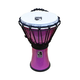 TOCA トカ TFCDJ-7MV Freestyle II Colorsound Djembe 7インチ Metallic Violet ジャンベ