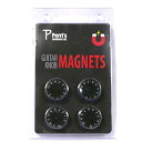 Perri’s ペリーズ GNM-03 4PK KNOB MAGNETS LP BLACK ブラック マグネット某有名ブランドのエレキギターを彩るコントロールノブのデザインをそのままマグネットにしました。ステーショナリーとして多くの場面に役立つアイテムです。ギター好きの方は是非！！