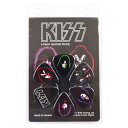 Perri’s ペリーズ LP-KISS1 KISS 6PICKS Guitar Pick ギターピックセット■シェイプ：ティアドロップ■材質：セルロイド