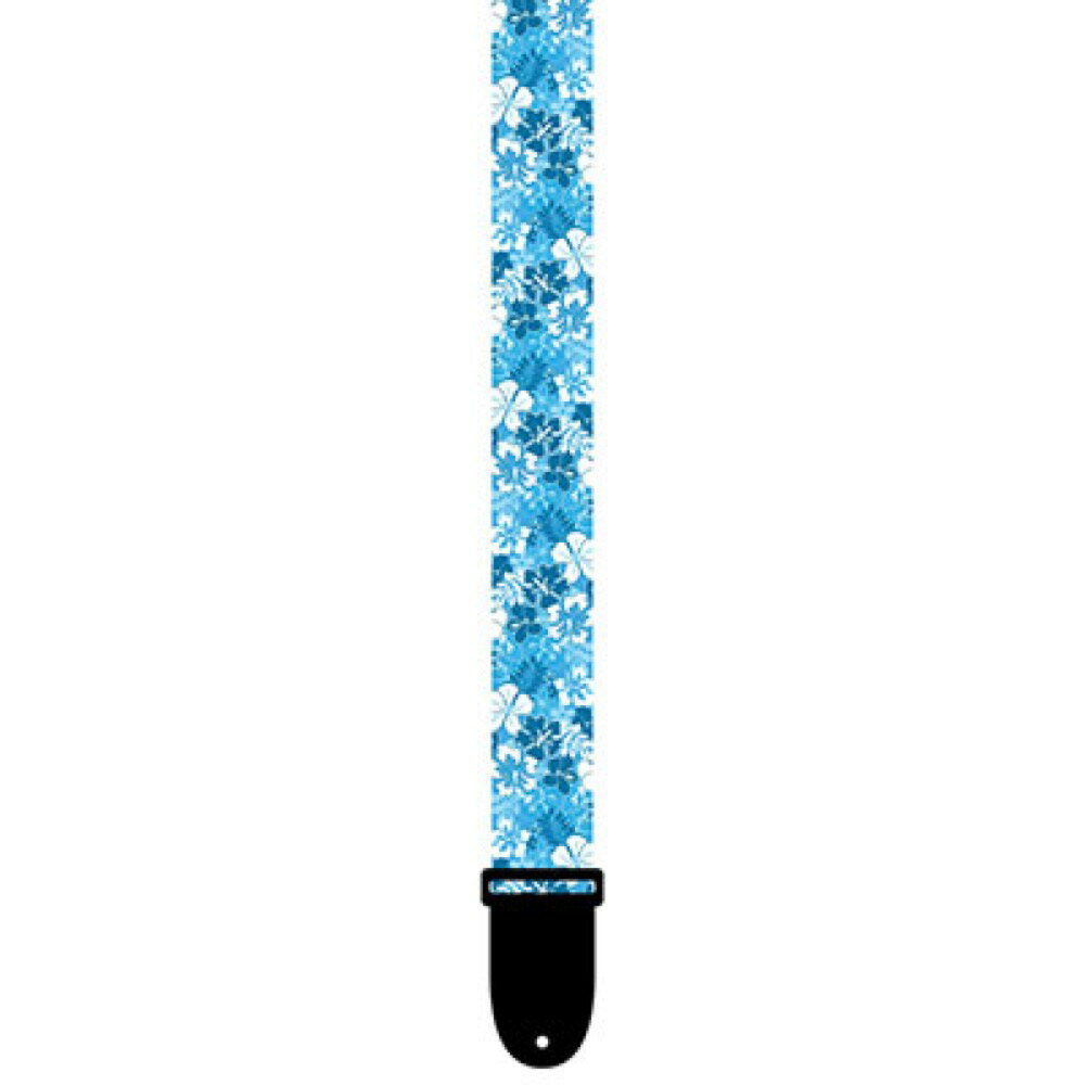 Perri’s ペリーズ UKLPCP-6667 Luau Floral Uke Strap BLU ウクレレストラップ