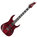 Ibanez アイバニーズ RGT1221PB-SWL RG Premium エレキギター"Designed to Inspire.“良質なスペック&マテリアルと演奏性を追求した仕上げ、安定感を増したオリジナル・ハードウェア、そして、刺激的なデザイン。すべては奏者に創造力と閃きをもたらしてくれる、そんなギターであるために。これが Ibanez Premium シリーズのテーマです。dyna-MIX10 スイッチングシステムを搭載した、スルーネック仕様の RG Premium 新カラー・モデル!・ボディからネック裏までを深いワインレッド・カラー・ローグロス・フィニッシュで仕上げた鮮烈な印象の新カラー・モデル・Wizard III 7pc ネック (スルーネック)・エボニー材指板・暗いステージ上でもポジションが確認しやすい蓄光指板サイド・ポジションインレイ・ジャンボサイズ・ステンレスフレット w/Premium fret edge treatment・DiMarzio ピックアップ・dyna-MIX10 switching system with Alter Switch・各弦独立構造のMono-railブリッジ・Gotoh MG-T ロッキング・マシンヘッド搭載SpecsNeck type：Wizard III 7pc Maple/Walnut Neck-throughBody：Poplar Burl (3mm) top/American Basswood bodyFretboard：Ebony fretboard w/Acrylic & Abalone block & Luminescent side dot inlayFret：Jumbo Stainless Steel w/Premium fret edge treatmentBridge：Mono-rail bridgeMachine head：Gotoh MG-T locking machine headsNeck pickup：DiMarzio Air NortonTM (H) neck pickupBridge：pickup DiMarzio The Tone Zone (H) bridge pickupControls, Pickup selector：1 Volume, 1 Tone, 5-way lever switchSwitch：dyna-MIX10 switching system w/Alter SwitchHardware color：Cosmo blackStrings gauge：.010/.013/.017/.026/.036/.046 (D'Addario EXL110)color：SWL (Stained Wine Red Low Gloss)