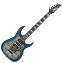 Ibanez アイバニーズ RGT1270PB-CTF RG Premium エレキギター"Designed to Inspire.“良質なスペック&マテリアルと演奏性を追求した仕上げ、安定感を増したオリジナル・ハードウェア、そして、刺激的なデザイン。すべては奏者に創造力と閃きをもたらしてくれる、そんなギターであるために。これが Ibanez Premium シリーズのテーマです。dyna-MIX10 スイッチングシステムを搭載した、スルーネック仕様の RG Premium 新カラー・モデル!・ボディからネック裏までを深いワインレッド・カラー・ローグロス・フィニッシュで仕上げた鮮烈な印象の新カラー・モデル・Wizard III 7pc ネック (スルーネック)・エボニー材指板・暗いステージ上でもポジションが確認しやすい蓄光指板サイド・ポジションインレイ・ジャンボサイズ・ステンレスフレット w/Premium fret edge treatment・DiMarzio ピックアップ・dyna-MIX10 switching system with Alter Switch・各弦独立構造のMono-railブリッジ・Gotoh MG-T ロッキング・マシンヘッド搭載SpecsNeck type：Wizard III 7pc Maple/Walnut Neck-throughBody：Poplar Burl (3mm) top/American Basswood bodyFretboard：Ebony fretboard w/Acrylic & Abalone block & Luminescent side dot inlayFret：Jumbo Stainless Steel w/Premium fret edge treatmentBridge：Mono-rail bridgeMachine head：Gotoh MG-T locking machine headsNeck pickup：DiMarzio Air NortonTM (H) neck pickupBridge：pickup DiMarzio The Tone Zone (H) bridge pickupControls, Pickup selector：1 Volume, 1 Tone, 5-way lever switchSwitch：dyna-MIX10 switching system w/Alter SwitchHardware color：Cosmo blackStrings gauge：.010/.013/.017/.026/.036/.046 (D'Addario EXL110)color：CTF (Cosmic Blue Starburst Flat)