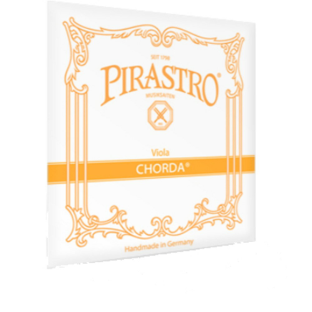 PIRASTRO ピラストロ ビオラ弦 CHORDA 122141 コルダ A線 プレーンガッド※商品画像はサンプルになります。詳しくは商品説明をご参照下さい。・バロック楽器用の本格的な弦・バロック楽器の典型的な音・非常に低い弦張力、快適な左手の感触A線 プレーンガッド4/4サイズ用