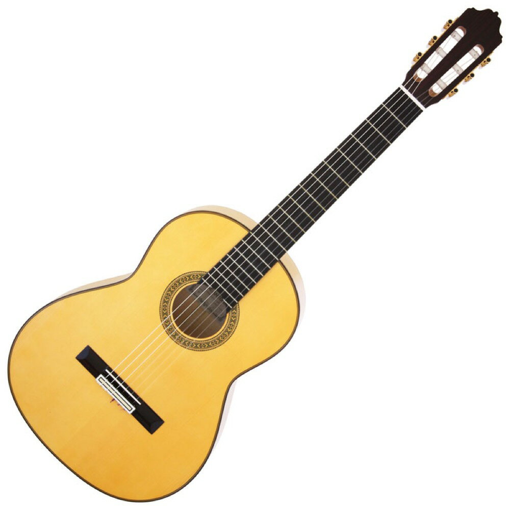 JOSE ANTONIO ホセアントニオ NO.1F Flamenco フラメンコギターNO.1F　-Flamenco- Made in SPAINTop：Solid SpruceBack & sides：Solid SycamoreFingerboard：EbonyScale：650 mm Nut Width：52 mmOther：Golpe Board