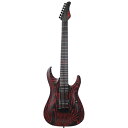 SCHECTER シェクター PA-SM-SH-7 SiM SHOW-HATEモデル 7弦エレキギターSiM SHOW-HATE New Signature Model 発売記念キャンペーン！SCHECTER JAPAN オリジナル・セミハードケース付属！「PA-SM-SH-7」は本人使用機モデル「AC-SM-SH-7/SIG」の廉価モデルながらボディ材にアッシュ、指板材にはエボニーを採用し、SHOW-HATEの強い希望により、価格を抑えながらも本人使用機に極力近付けたサウンド、プレイアビリティ、ルックスを追求しました。ピックアップはセイモアダンカンの SH-5-7 (Front)、SH-4-7 (Rear) を採用しています。SHOW-HATEが認めたサウンドをお楽しみ下さい。SPECIFICATIONSMODEL : SCHECTER PA-SM-SH-7BODY : AshNECK : Maple 3P / 14°(Neck Head Angle) / Super Adjust SystemFINGER BOARD : Ebony / Top Position Inlays(Acrylic RED),Side Position Inlays(Luminous)FRETS : 24FSCALE : 26 1/2"JOINT : Ultra Access 4-BoltPICKUPS : Seymour Duncan SH-5-7Seymour Duncan SH-4-7BRIDGE:Gotoh 510FX-7CONTROL : 2 Volume / 1 Toggle SwitchCOLOR : Black In Blood(Burner Blast Finish)※TUNING:B/E/A/D/G/B/ESTRINGS:.010/.013/.017/.026/.036/.046/.056