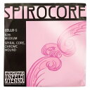 Thomastik Infeld Spirocore S28 G線 クロム チェロ弦スピロコア音量があり明るい音色。G・C 線は音に安定性がり、幅広く使用されているG線 クロム4/4サイズ用