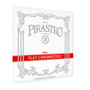 PIRASTRO ピラストロ コントラバス弦 Flat Chrome Steel フラットクロムスチール 347320 A線 スチール/クロム※商品画像はサンプルになります。詳しくは商品説明をご参照下さい。・非常にクリアで鮮やかな音色。・アルコやソロ演奏に適している。A線 スチール/クロム3/4サイズ用