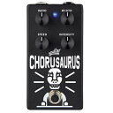 アギュラー ベース用コーラス AGUILAR CHORUSAURUS N BASS CHORUS ベース コーラス コーラザウルスアナログ・バケツリレー技術と最新の回路の精度と柔軟性を組み合わせたChorusaurusは、ローエンドを犠牲にすることなく、深 みと奥行きのあるコーラス・エフェクトを生み出します。直感的にわかる使いやすい4つのコントロール・ノブにより、ベーシストはダイヤルを回すだけで完璧なコーラス・エフェクトを作ることができます。また、演奏中に電池が切れてしまっても音が出なくなることがない、Gig-Saver Bypass機能を搭載、重厚なスチール構造の筐体など、現場での信頼性も抜群です。