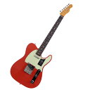 Fender フェンダー Vintera II 60s Telecaster RW FRD エレキギター テレキャスター アウトレット※本製品はメーカーアウトレット品です。6弦側ネックジョイント部に小さな塗装不良がございます。アウトレット品としてご理解頂ける方のみご検討ください。通常品新品との交換はいかなる場合でもお受け出来ませんのであらかじめご了承ください。※フェンダーアウトレット品・限定保証書（外装の傷などを除くプレイヤビリティーのみの保証）が付帯します。Vintera II 60s Telecasterは、60年代のタイムレスなサウンドを現代に蘇らせ、フェンダーならではのアイコニックなルックス、インスピレーション、比類ないトーンを提供します。Vintera II 60s Telecasterは、アルダーボディとローズウッド指板のメイプルネックを採用し、パンチと透明感に溢れたクラシックなフェンダートーンを実現します。60年代初期の"C"シェイプネックは、60年代モデルのネックプロファイルを元に設計されており、直感的で心地良い演奏性を提供します。7.25インチラジアス指板とヴィンテージトールフレットにより、大胆なベンディングや繊細なビブラートが可能で、ヴィンテージの快適さが得られます。ヴィンテージスタイルの'60sピックアップは、煌びやかさと生き生きとしたトゥワングを提供します。ヴィンテージスタイルのチューニングマシンは、クラシックなルックスに加え、より細かいギア比とチューニングの安定性を向上させます。Vintera II 60s Telecasterのクラシックなヴィンテージフィールと比類なきフェンダーサウンドで、あなたにしかできない、新たな音楽の歴史を刻み始めましょう。【FEATURES】■ アルダーボディ■ 7.25インチラジアスのローズウッド指板、ヴィンテージトールフレット■ Early-'60s "C"ネックシェイプ■ ヴィンテージスタイルMid-'60sピックアップ■ ヴィンテージスタイルの3スロテッドスチールサドル式ブリッジ■ ヴィンテージスタイルチューニングマシン【スペック】・プロダクトネーム：Vintera II '60s Telecaster, Rosewood Fingerboard, Fiesta Red・モデル番号：0149050340・シリーズ：Vintera II・オリエンテーション：Right-Hand・カラー：Fiesta Red・原産国：MX・ヘッドストック：Telecaster・ネック：4-Bolt Standard・ネックフィニッシュ：Gloss Urethane・ネックシェイプ：Early '60s "C"・ネック：4-Bolt Standard・フィンガーボードラジアス：7.25" (184.1 mm)・フィンガーボードの素材：Slab Rosewood・ポジションインレイ：White Dot・サイドドット：・フレット数：21・トラスロッド：Vintage-Style Butt Adjust・トラスロッドナット：Vintage-Style Butt Adjust・ナット：Synthetic Bone・ナット幅：1.650" (42 mm)・ナットの素材：Synthetic Bone・ボディ：Alder・ボディフィニッシュ：Gloss Polyester・ボディシェイプ：Telecaster・ボディ素材：Alder・ブリッジ：3-Saddle Vintage-Style Tele with Slotted Steel Saddles・Bridge Mounting：4-Screw Vintage-Style・ピックガード：3-Ply Mint Green・ピックアップカバー：Neck: Chrome; Bridge: Black・コントロールノブ：Knurled Flat-Top・Switch Tip：Top Hat Style, Black・ハードウェアフィニッシュ：Nickel/Chrome・チューニングマシーン：Fender Vintage-Style・String Trees：Butterfly・ストリング：Fender USA 250L Nickel Plated Steel (.009-.042 Gauges), PN 0730250403・ネックプレート：4-Bolt Vintage-Style・ストラップボタン：Vintage-Style・ブリッジピックアップ：Vintage-Style '60s Single-Coil Tele・ネックピックアップ：Vintage-Style '60s Single-Coil Tele・ピックアップコンフィギュレーション：SS・コントロール：Master Volume, Master Tone・スウィッチ：3-Position Blade: Position 1. Bridge Pickup, Position 2. Bridge and Neck Pickups, Position 3. Neck Pickup・フレットサイズ：Vintage Tall・スケール：25.5" (64.77 cm)・ギグバック付き