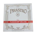 PIRASTRO ピラストロ コントラバス弦 Flexocor Deluxe フレクソコアデラックス 340520 H線 スチール/クロム※商品画像はサンプルになります。詳しくは商品説明をご参照下さい。・音量があり様々な音色に変幻自在な弦。・操作性が高くオールラウンドある音色に使用できる。H線 スチール/クロム3/4サイズ用