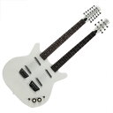 Danelectro ダンエレクトロ DOUBLE NECK 6-12 WHT ダブルネック エレキギター