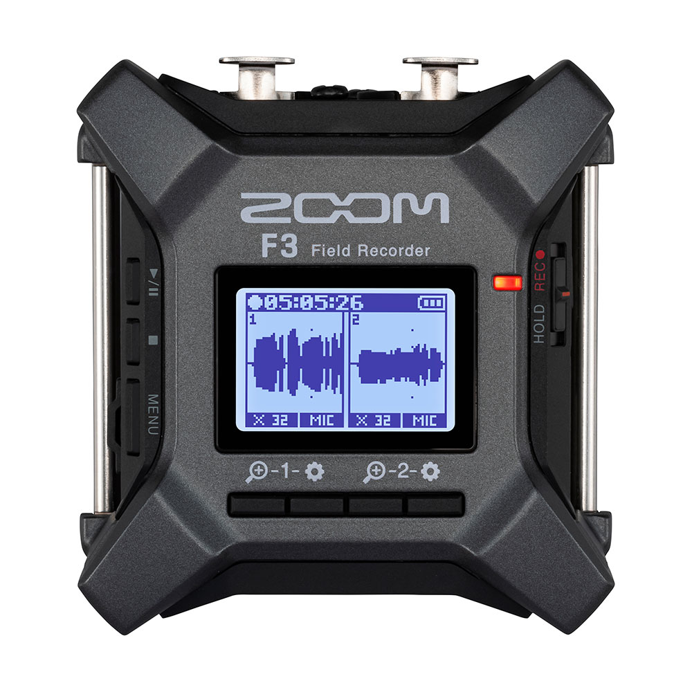 ZOOM ズーム F3 2チャンネル フィールドレコーダー