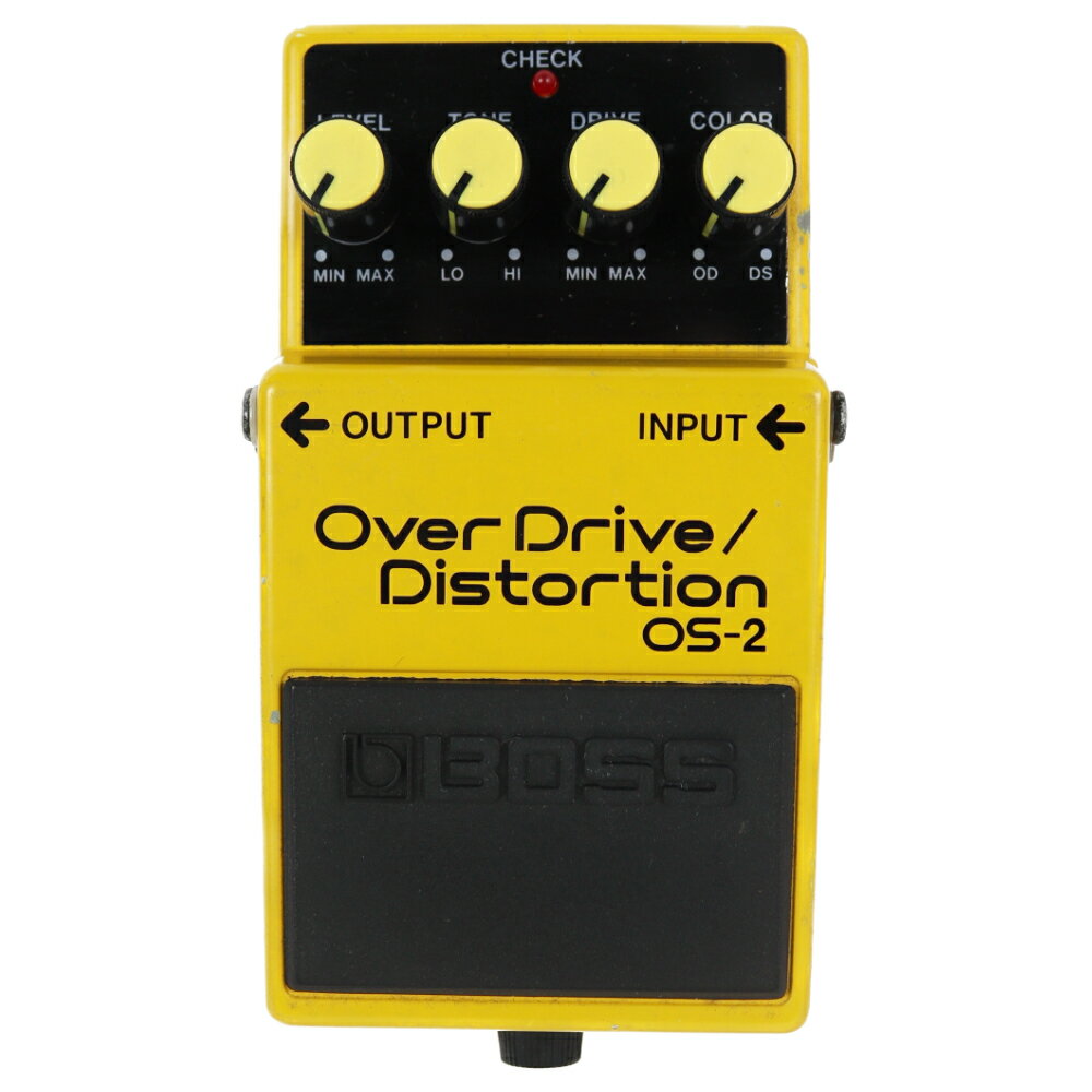 【中古】オーバードライブ ディストーション エフェクター BOSS OS-2 OverDrive Distortion ギターエフェクター