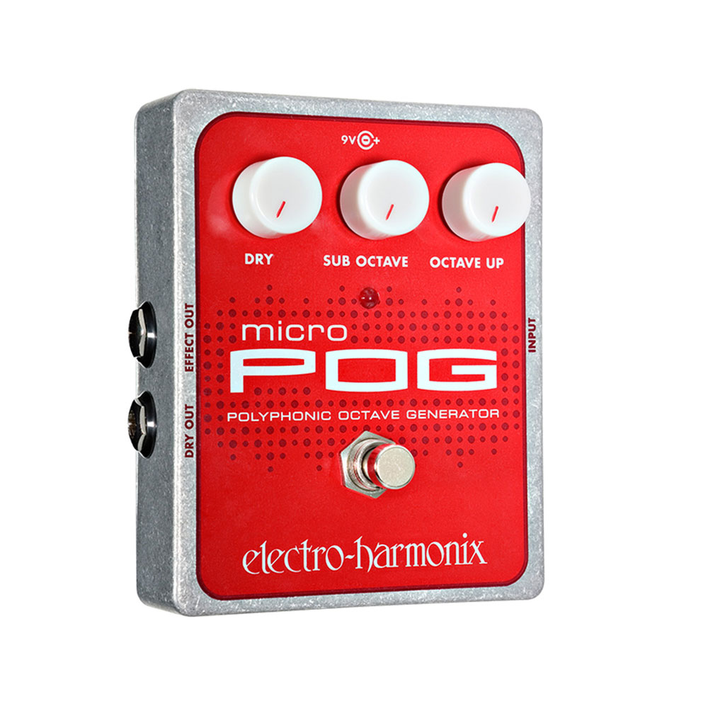 ELECTRO-HARMONIX エレクトロハーモニクス Micro POG オクターバー ギターエフェクター ベースエフェクター