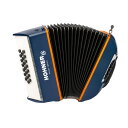 HOHNER ホーナー HOHNER XS Buttons Dark Blue/Orange クロマチック ボタンキー アコーディオン