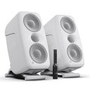 IK Multimedia アイケーマルチメディア iLoud MTM MKII White Special Edition モニタースピーカー 1ペア +AR...
