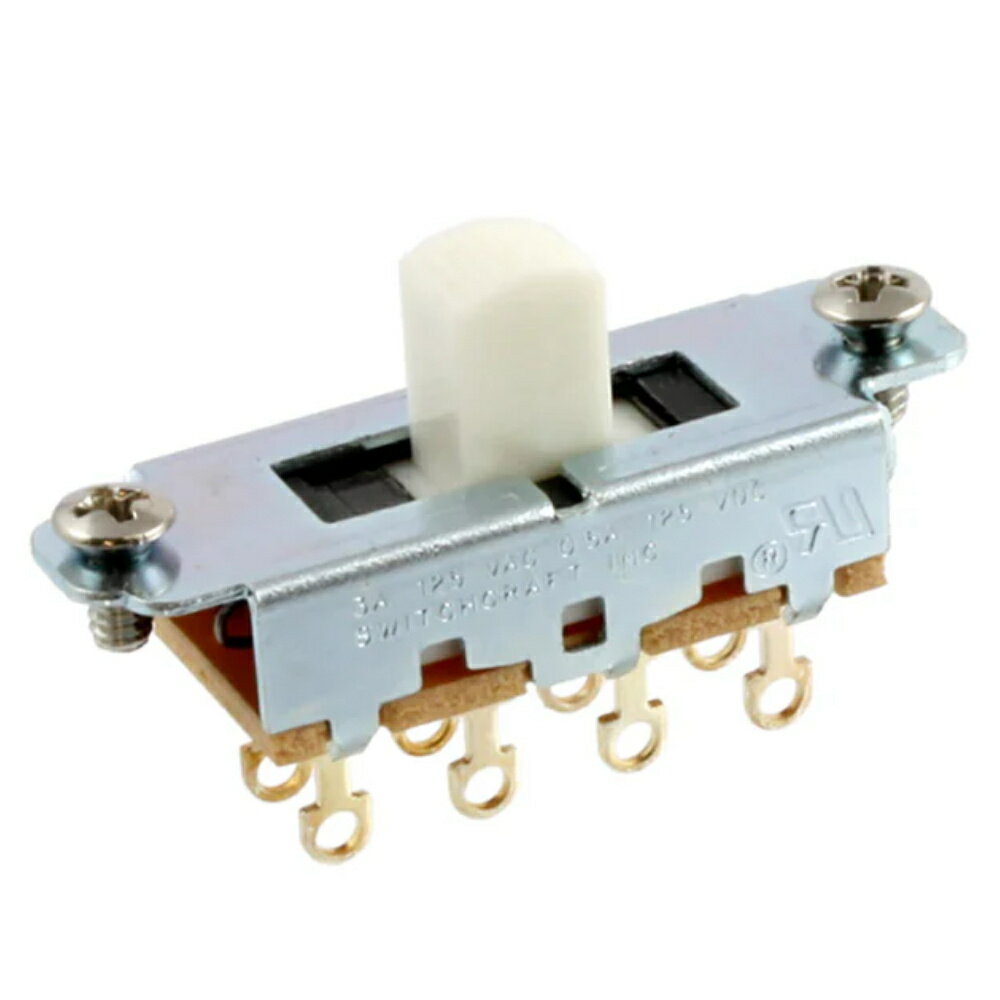 ALLPARTS オールパーツ EP-0261-025 On-Off-On Slide Switch for Mustang ムスタング用 スライドスイッチ ギターパーツ
