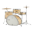 【訳あり】 ドラムセット VOX TELSTAR MAPLE ビンテージVOXドラムの復刻版 スネアスタンド キックペダル ハイハットスタンド付き アウトレット