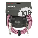 Fender フェンダー Contour 10ft(約3m) Cable Burgundy Mist ギターケーブル