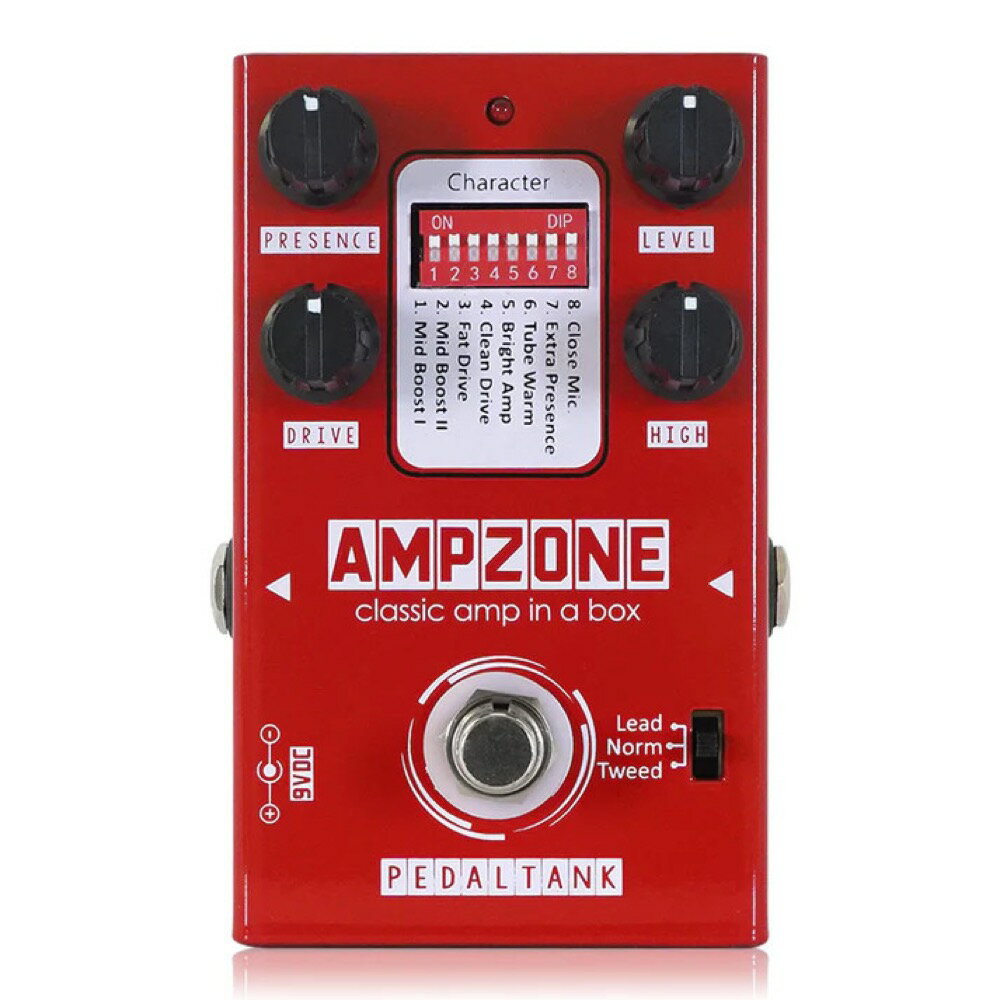 Effectors（吉他用） - Pedal Tank ペダルタンク AMPZONE アンプシミュレーター ギターエフェクター ベースエフェクター