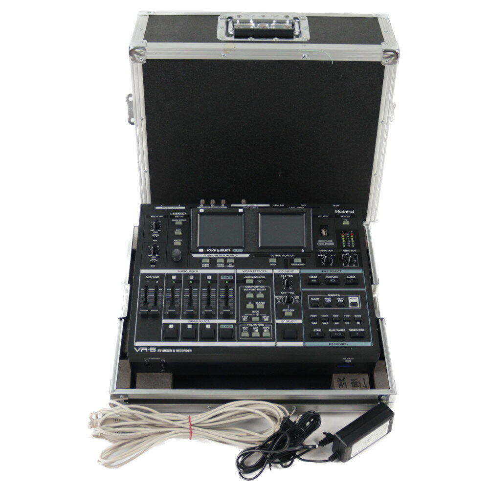 【中古】 映像ミキサー ROLAND VR-5 ハードケース付き ローランド