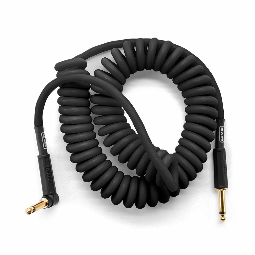 MXR エムエックスアール DCICB15R LS 4.5m ブラック カールコード ギターケーブル