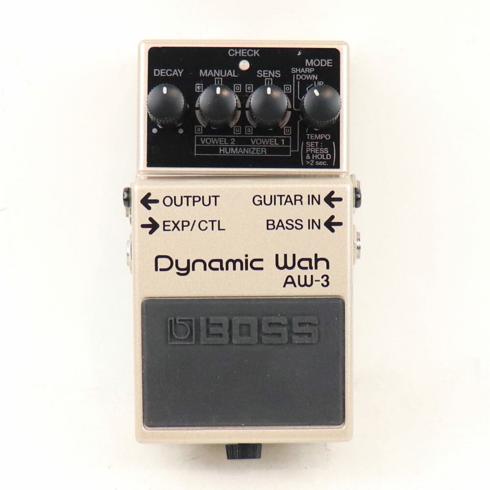 【中古】ダイナミックワウ エフェクター BOSS AW-3 Dynamic Wah ボス オートワウ ギターエフェクター ベースエフェクター