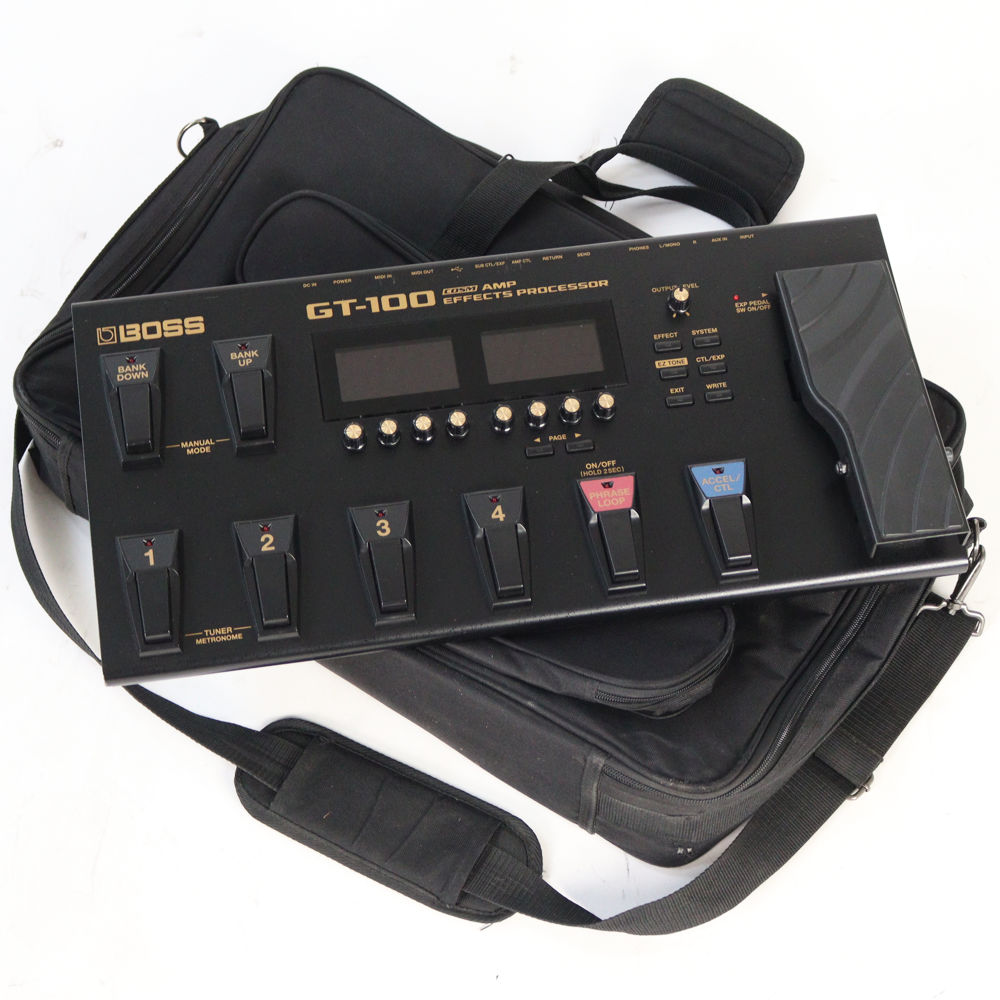 【新作入荷!!】 楽天市場】boss エフェクターケース gt-100の通販 ギター